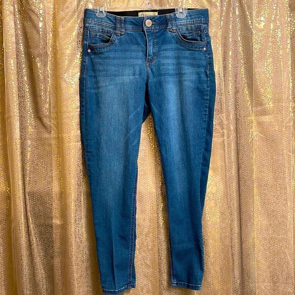 Democracy AB technology medium blue skinny jeans, size 10, EUC - Picture 1 of 6